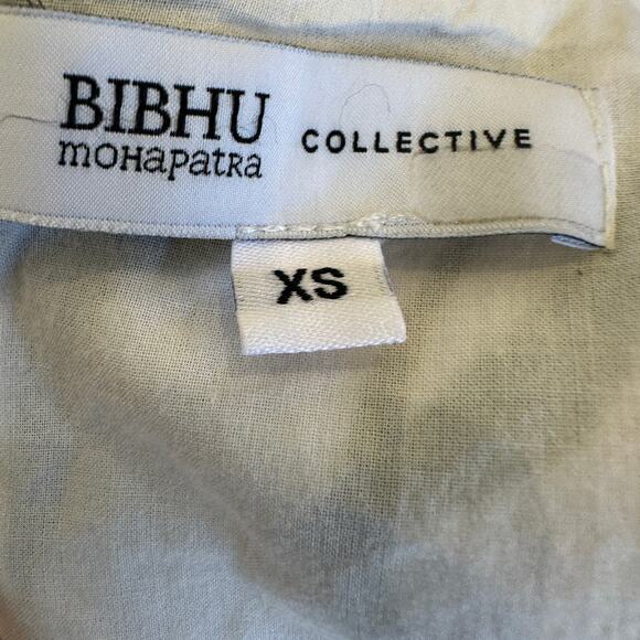 Bibhu Mohapatra Floral Tiered Ruffle Maxi Dress XS Cottage Cotton Sundress $475 - Picture 12 of 12